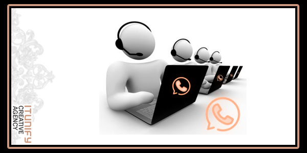 پشتیبانی چت آنلاین با واتساپ